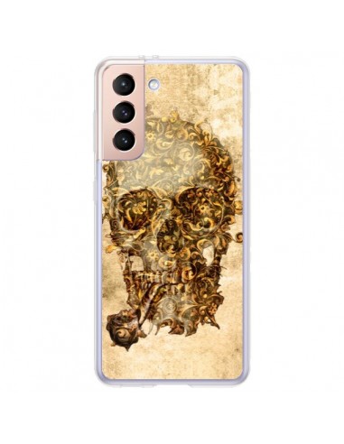 Coque Samsung Galaxy S21 Plus 5G Lord Skull Seigneur Tête de Mort Crane - Maximilian San
