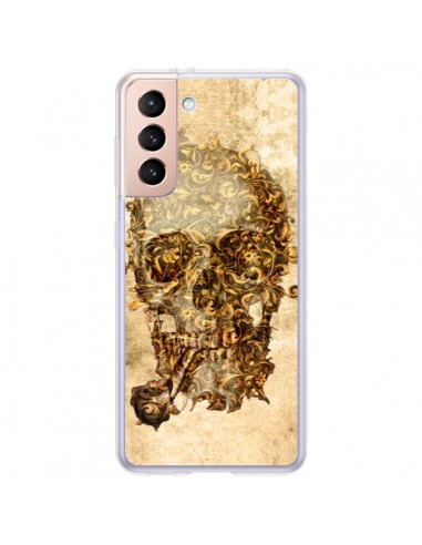 Coque Samsung Galaxy S21 Plus 5G Lord Skull Seigneur Tête de Mort Crane - Maximilian San