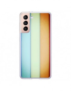 Coque Samsung Galaxy S21 Plus 5G Lignes Verticales...