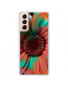 Coque Samsung Galaxy S21 Plus 5G Tournesol Lysergic...