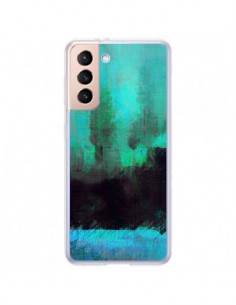 Coque Samsung Galaxy S21 Plus 5G Paysage Lysergic Horizon...