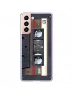 Coque Samsung Galaxy S21 Plus 5G Cassette Gold K7 -...