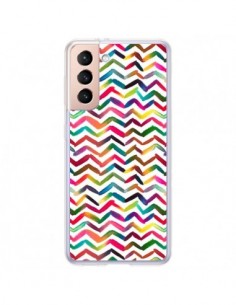 Coque Samsung Galaxy S21 Plus 5G Chevron Stripes...