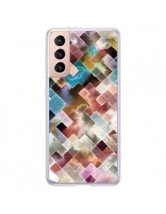 Coque Samsung Galaxy S21 Plus 5G Marker Black Stripes -...