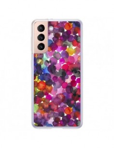 Coque Samsung Galaxy S21 Plus 5G Moody Geometry Rustic...