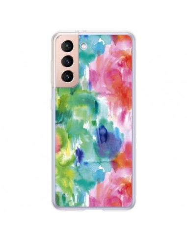 Coque Samsung Galaxy S21 Plus 5G Organic Bold Shapes - Ninola Design