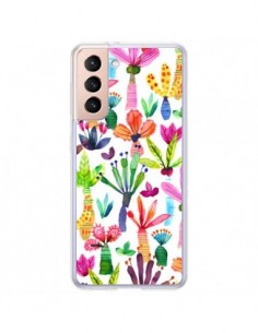 Coque Samsung Galaxy S21 Plus 5G Overlapped Watercolor...