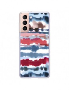 Coque Samsung Galaxy S21 Plus 5G Smoky Marble Watercolor...