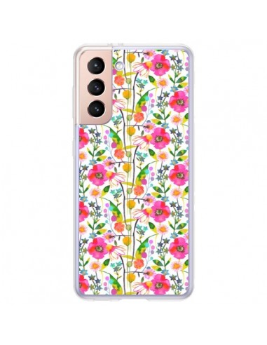 Coque Samsung Galaxy S21 Plus 5G Spring Colors Multicolored - Ninola Design