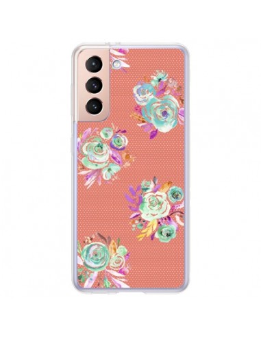 Coque Samsung Galaxy S21 Plus 5G Spring Flowers - Ninola Design
