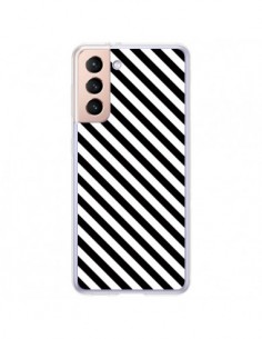 Coque Samsung Galaxy S21 Plus 5G Bonbon Candy Noire et...