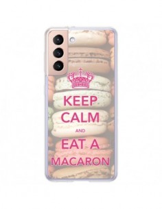 Coque Samsung Galaxy S21 Plus 5G Keep Calm and Eat A...