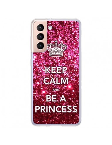 Coque Samsung Galaxy S21 Plus 5G Keep Calm and Be A Princess - Nico