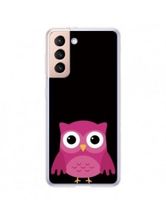 Coque Samsung Galaxy S21 Plus 5G Chouette Pascaline - Nico