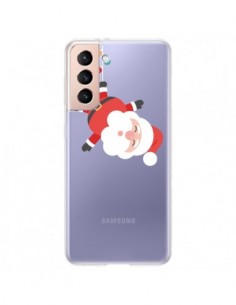 Coque Samsung Galaxy S21 Plus 5G Père Noël et sa...