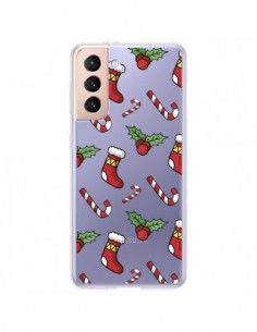 Coque Samsung Galaxy S21 Plus 5G Chaussette Sucre d'Orge...