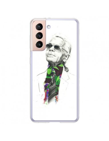 Coque Samsung Galaxy S21 Plus 5G Karl Lagerfeld Fashion Mode Designer - Percy