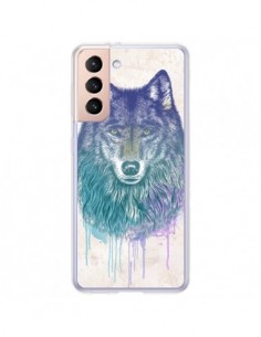 Coque Samsung Galaxy S21 Plus 5G Loup - Rachel Caldwell
