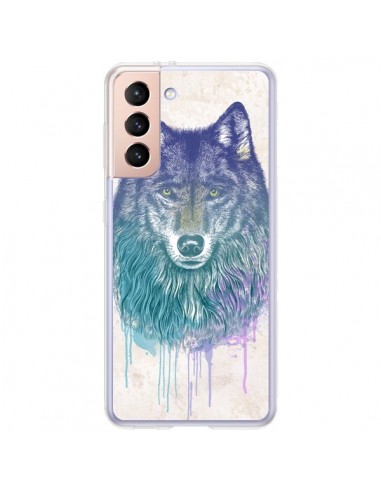 Coque Samsung Galaxy S21 Plus 5G Loup - Rachel Caldwell