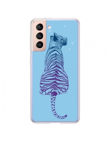 Coque Samsung Galaxy S21 Plus 5G Tiger Tigre Jungle - Rachel Caldwell