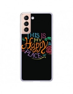 Coque Samsung Galaxy S21 Plus 5G This is my Happy Place -...