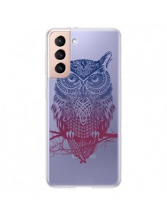 Coque Samsung Galaxy S21 Plus 5G Hibou Chouette Owl...