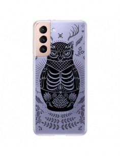 Coque Samsung Galaxy S21 Plus 5G Owl Chouette Hibou...