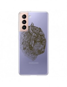 Coque Samsung Galaxy S21 Plus 5G Buffalo Bison...