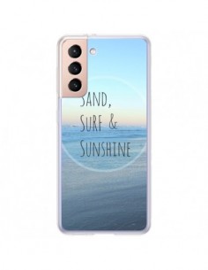 Coque Samsung Galaxy S21 Plus 5G Sand, Surf and Sunshine...