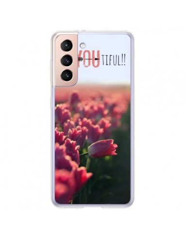 Coque Samsung Galaxy S21 Plus 5G Coque iPhone 6 et 6S Be you Tiful Tulipes - R Delean