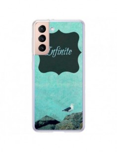 Coque Samsung Galaxy S21 Plus 5G Infinite Oiseau Bird - R...