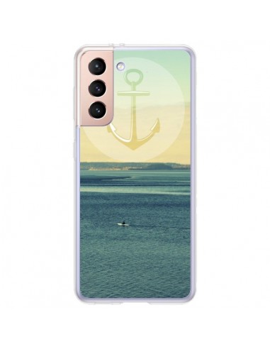 Coque Samsung Galaxy S21 Plus 5G Ancre Navire Bateau Summer Beach Plage - R Delean