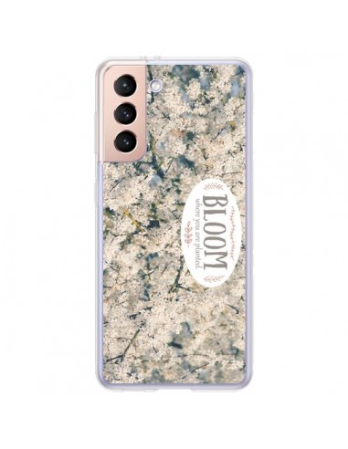 Coque Samsung Galaxy S21 Plus 5G Bloom Fleur Cerisier - R Delean