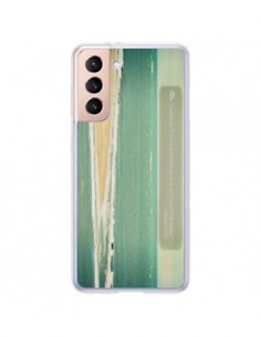 Coque Samsung Galaxy S21 Plus 5G Dream Mer Plage Ocean...