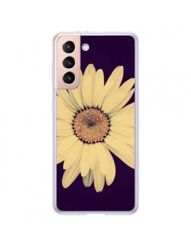 Coque Samsung Galaxy S21 Plus 5G Marguerite Fleur Flower - R Delean