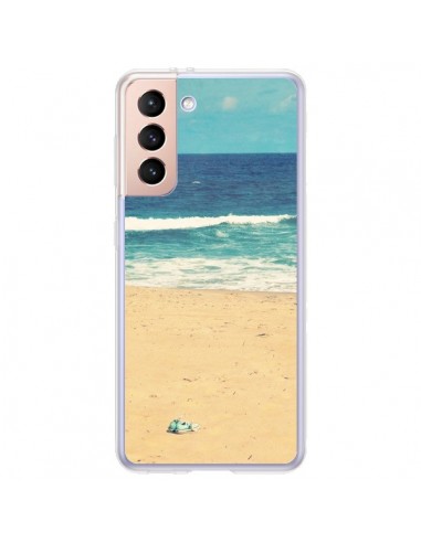 Coque Samsung Galaxy S21 Plus 5G Mer Ocean Sable Plage Paysage - R Delean