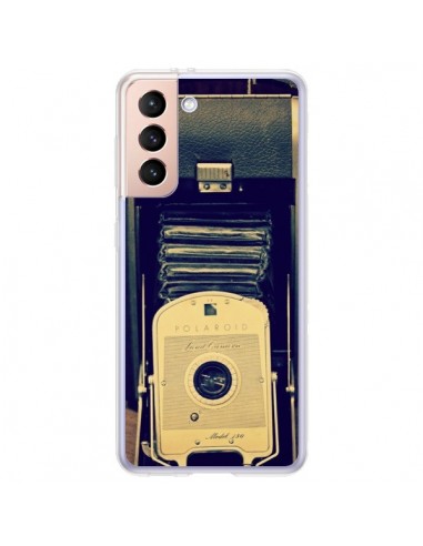 Coque Samsung Galaxy S21 Plus 5G Appareil Photo Vintage Polaroid Boite - R Delean