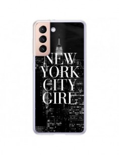 Coque Samsung Galaxy S21 Plus 5G New York City Girl - Rex...