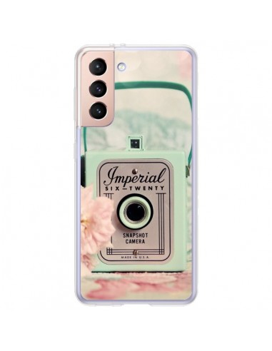 Coque Samsung Galaxy S21 Plus 5G Appareil Photo Imperial Vintage - Sylvia Cook