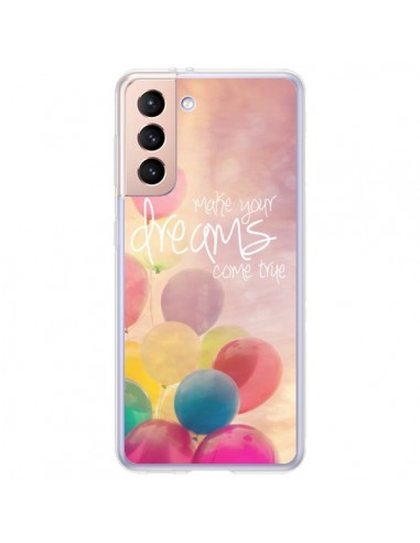 Coque Samsung Galaxy S21 Plus 5G Make your dreams come true - Sylvia Cook