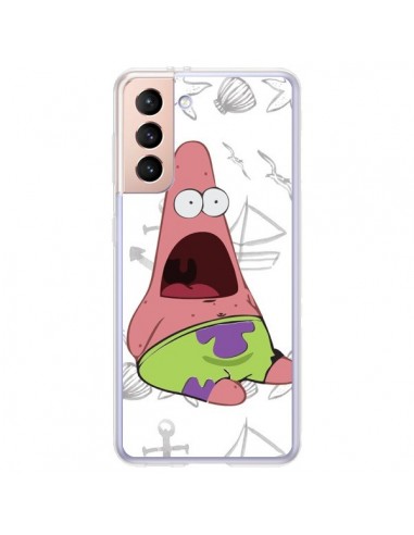 Coque Samsung Galaxy S21 Plus 5G Patrick Etoile de Mer Bob l'Eponge - Sara Eshak