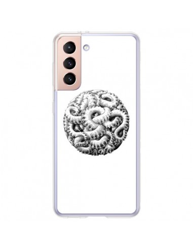 Coque Samsung Galaxy S21 Plus 5G Boule Tentacule Octopus Poulpe - Senor Octopus