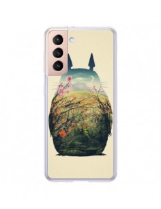 Coque Samsung Galaxy S21 Plus 5G Totoro Manga - Victor...