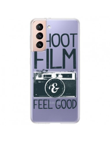 Coque Samsung Galaxy S21 Plus 5G Shoot Film and Feel Good Transparente - Victor Vercesi