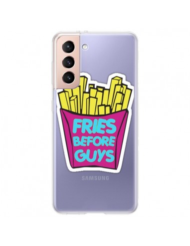 Coque Samsung Galaxy S21 Plus 5G Fries Before Guys Transparente - Yohan B.