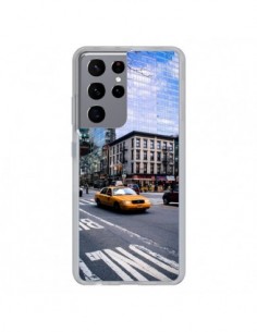 Coque Samsung Galaxy S21 Ultra et S30 Ultra New York Taxi...