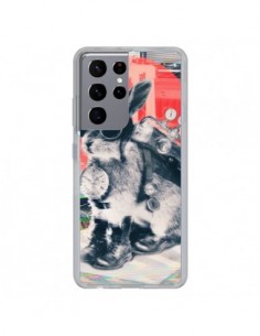 Coque Samsung Galaxy S21 Ultra et S30 Ultra Lapin Time...