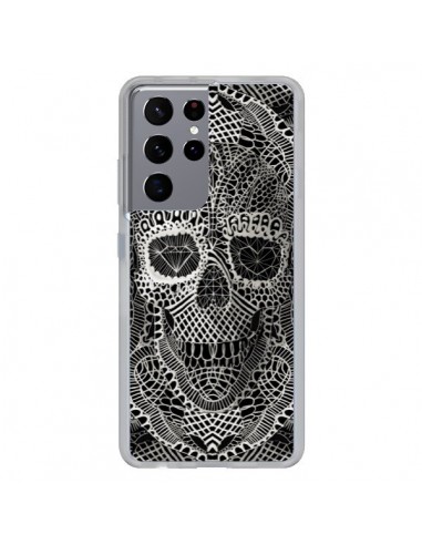 Coque Samsung Galaxy S21 Ultra et S30 Ultra Skull Lace Tête de Mort - Ali Gulec