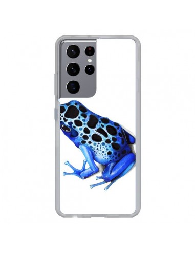 Coque Samsung Galaxy S21 Ultra et S30 Ultra Grenouille Bleue - Annya Kai