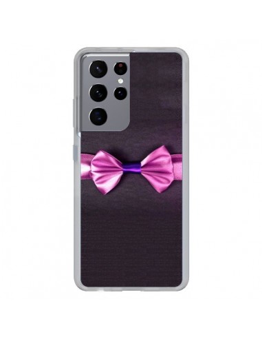 Coque Samsung Galaxy S21 Ultra et S30 Ultra Noeud Papillon Kitty Bow Tie - Asano Yamazaki